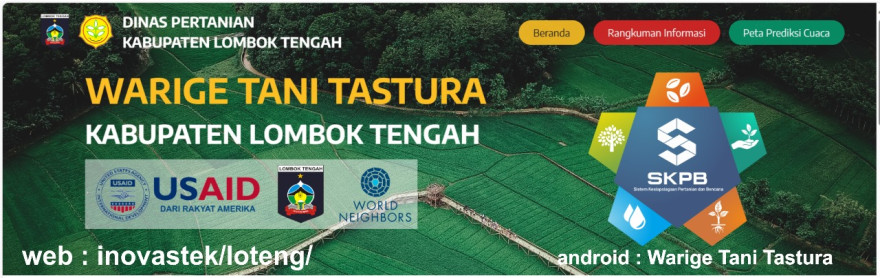 WARIGE TANI TASTURA Sistem Kesiapsiagaan Pertanian dan Bencana Lombok Tengah